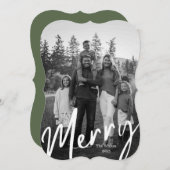 moderne Trauer b + w Weihnachten (Vorne/Hinten)