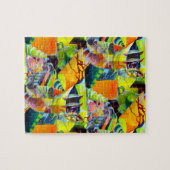 Moderne Träume im Wasserfarbenspiel Puzzle (Horizontal)