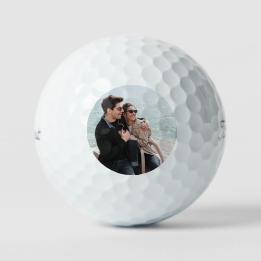 Moderne Trauzeuge Golf Ball, Funny Idea Golfball (Vorderseite)