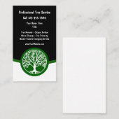 Moderne Tree Trimmer Landschaften auf Visitenkarte (Vorne/Hinten)