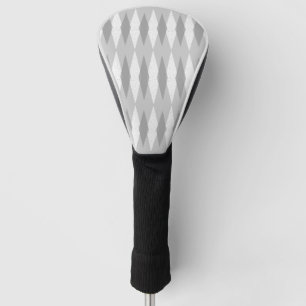 Moderne Treiberabdeckung für Graue Raute Mitte de Golf Headcover