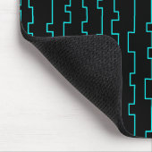 Moderne Trellis aus dem Mittelalter Mousepad (Ecke)