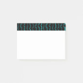 Moderne Trellis aus dem Mittelalter Post-it Klebezettel (Vorderseite)