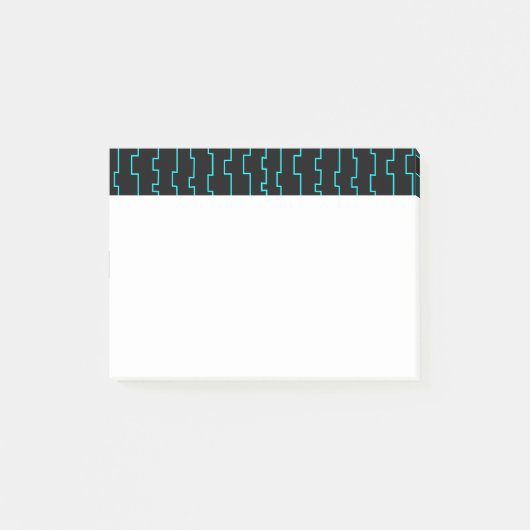 Moderne Trellis aus dem Mittelalter Post-it Klebezettel (Vorderseite)