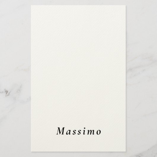 Moderne Trenddesigns einzigartig persönlich Briefpapier (Vorderseite)