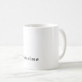 Moderne Trenddesigns einzigartig persönlich Kaffeetasse (VorderseiteRechts)