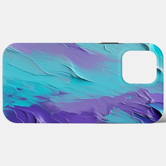 Moderne, trendige 3D Ölmalerei Pastel Nr. 1023 Case-Mate iPhone Hülle (Rückseite (Horizontal))