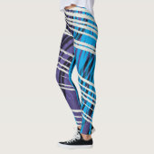 Moderne, trendige Abstrakte Leggings (Links)