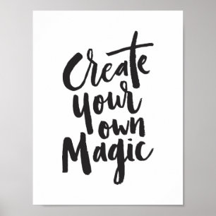 Moderne trendige benutzerdefinierte inspirierende  poster