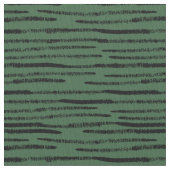 Moderne trendige Black Lines Hunter Green Hintergr Stoff (Nahaufnahme)