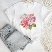 Moderne, trendige Blume Watercolor Hydrangea