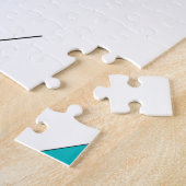 Moderne, trendige, einfache, lustige geometrische puzzle (Seite)