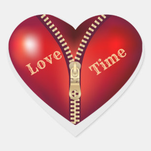 Moderne Trendige Elegante Beste Beliebte Liebe Herz-Aufkleber