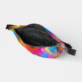 Moderne trendige, farbenfrohe Rainbow Art Bauchtasche (Offen)