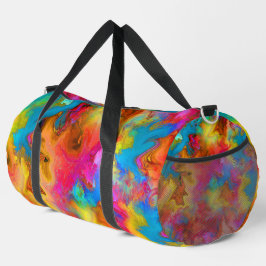 Moderne trendige, farbenfrohe Rainbow Art Duffle Bag