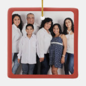 Moderne, trendige, fröhliche und helle Minimalisti Keramikornament (Rückseite)