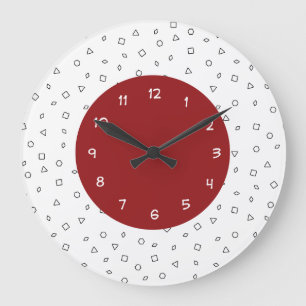 Moderne trendige Küchenmauer Große Wanduhr