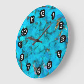 Moderne, trendige Küchenmauerdekor Große Wanduhr (Winkel)