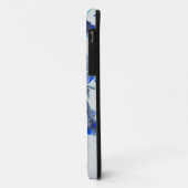 Moderne, trendige Kunst des Blumenmusters / Blume Case-Mate iPhone Hülle (Hinten/Links)