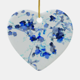 Moderne, trendige Kunst des Blumenmusters / Blume Keramik Ornament
