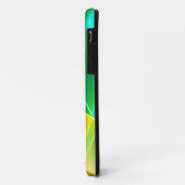 MODERNE TRENDIGE KÜNSTLERISCHE PSYCHEDELSCHE MUSTE Case-Mate iPhone HÜLLE (Hinten/Links)