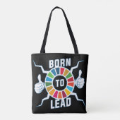 Moderne, trendige Motivierend Inspirationsgeschenk Tasche (Rückseite)