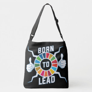 Moderne, trendige Motivierend Inspirationsgeschenk Tragetaschen Mit Langen Trägern