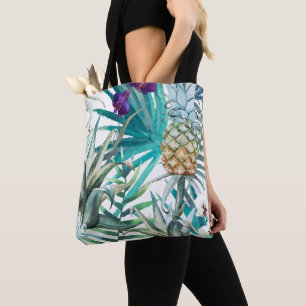 Moderne trendige Muster Ananas Obst Sommerchic Tasche