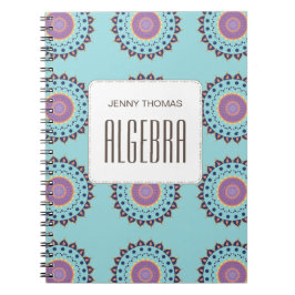 Moderne, trendige, Niedlich-schicke, farbenfrohe M Notizblock