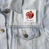 Moderne trendige personalisierte Wasserfarbe Grana Button (Beispiel)