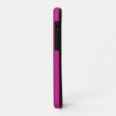 Moderne trendige Rennstreifen mit Monogramm Case-Mate iPhone Hülle (Hinten/Links)