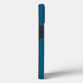 Moderne trendige Rennstreifen mit Monogramm Case-Mate iPhone Hülle (Rückseite / Rechts)