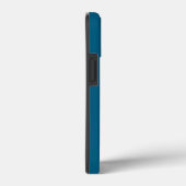 Moderne trendige Rennstreifen mit Monogramm Case-Mate iPhone Hülle (Rückseite / Rechts)