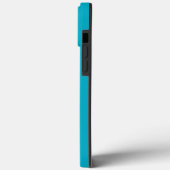 Moderne trendige Rennstreifen mit Monogramm Case-Mate iPhone Hülle (Rückseite / Links)