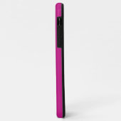 Moderne trendige Rennstreifen mit Monogramm Case-Mate iPhone Hülle (Hinten/Links)