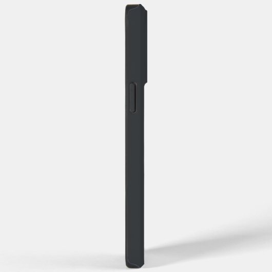 Moderne trendige Rennstreifen mit Monogramm Case-Mate iPhone Hülle (Rückseite / Rechts)