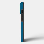 Moderne trendige Rennstreifen mit Monogramm Case-Mate iPhone Hülle (Rückseite / Links)