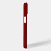 Moderne trendige Rennstreifen mit Monogramm Case-Mate iPhone Hülle (Rückseite / Rechts)