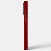 Moderne trendige Rennstreifen mit Monogramm Case-Mate iPhone Hülle (Rückseite / Links)