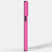 Moderne trendige Rennstreifen mit Monogramm Case-Mate iPhone Hülle (Rückseite / Rechts)