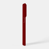 Moderne trendige Rennstreifen mit Monogramm iPhone Hülle (Rechte Seite)