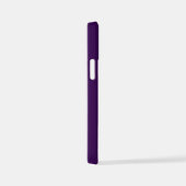 Moderne trendige Rennstreifen mit Monogramm iPhone Hülle (Rechte Seite)