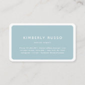 Moderne, trendige, Salon-Terminierungskarte Terminkarte (Vorderseite)