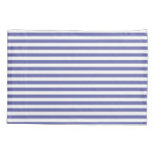 Moderne, trendige Streifen Kissenbezug (Rückseite)