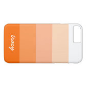 Moderne, trendige Streifen Personalisiert Case-Mate iPhone Hülle (Rückseite (Horizontal))