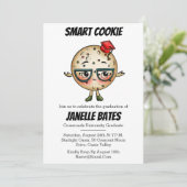 Moderne trendige und lustige Einladungen für Absch (Stehend Vorderseite)