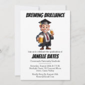 Moderne trendige und lustige Einladungen für Absch (Vorderseite)