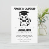 Moderne trendige und lustige Einladungen für Absch (Stehend Vorderseite)