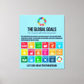 Moderne trendige Wall Art Exklusiver Luxus Leinwanddruck (Vorderseite)