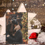 Moderne, trendige Weihnachten | Romantisches Coupl